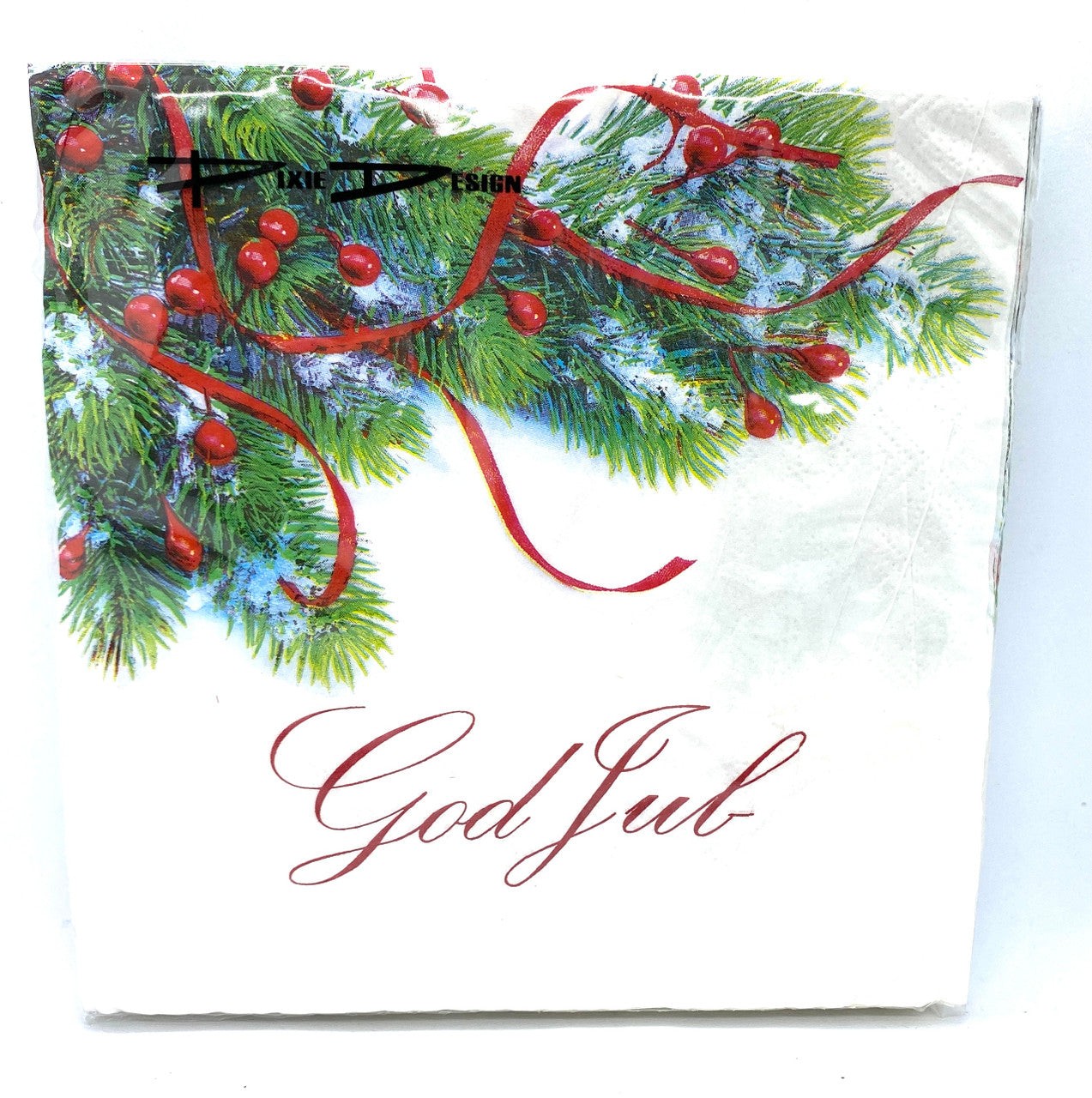God Jul Pine Dinner Napkins