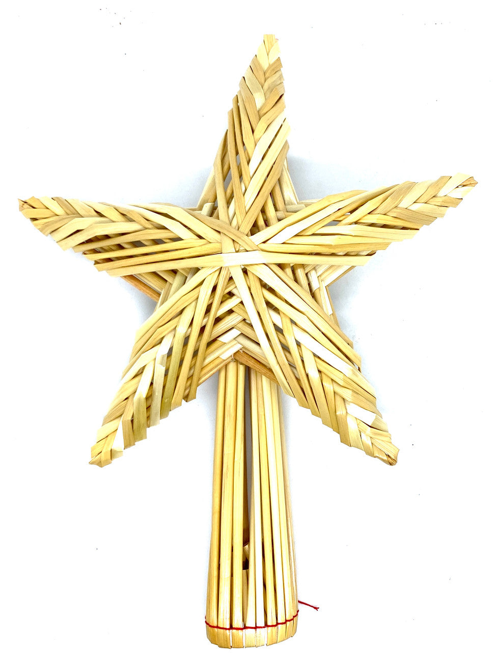 Swedish Straw Single Star Tree Topper