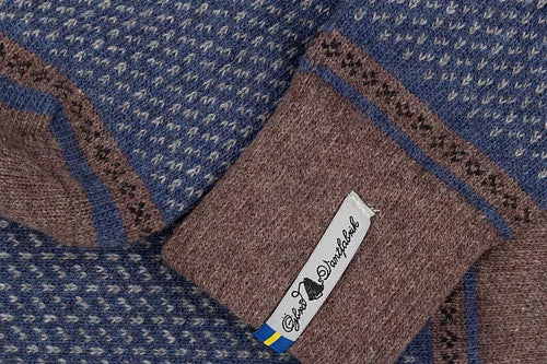 Skaftö Marin Wool Socks (Medium)