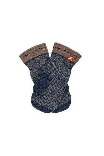 Skaftö Marin Wool Mittens (Large)