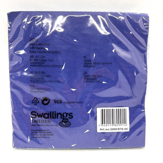 Kick Sled Girl Dinner Napkins