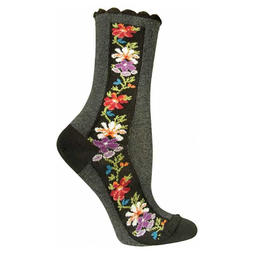 Ozone Nordic Stripe Sock (charcoal)