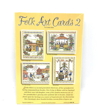 Folk Art Cards (back)