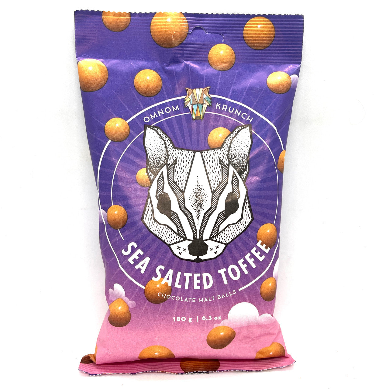 OmNom Sea Salted Toffee Chocolate Malt Balls