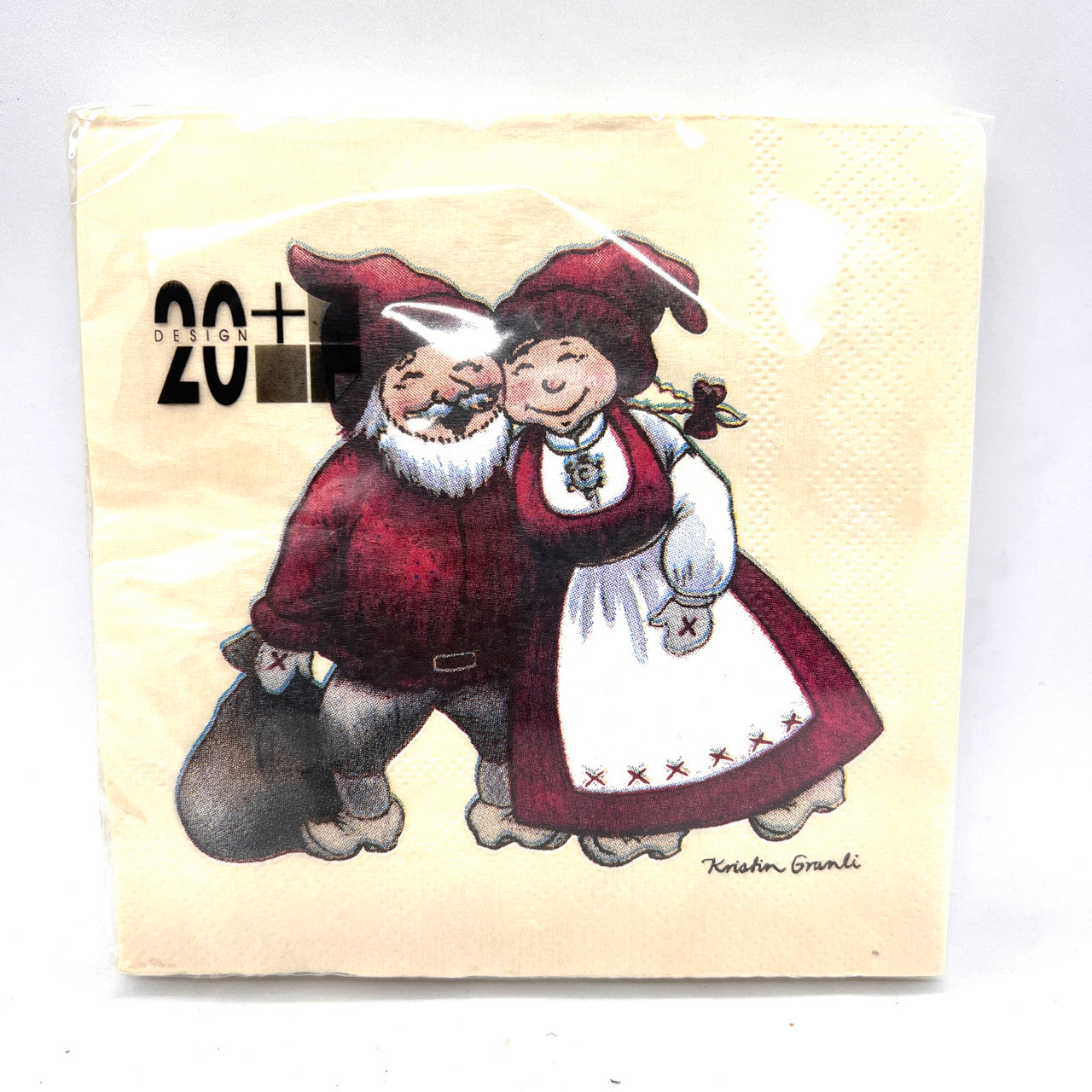 Tomte Couple Cocktail Napkins