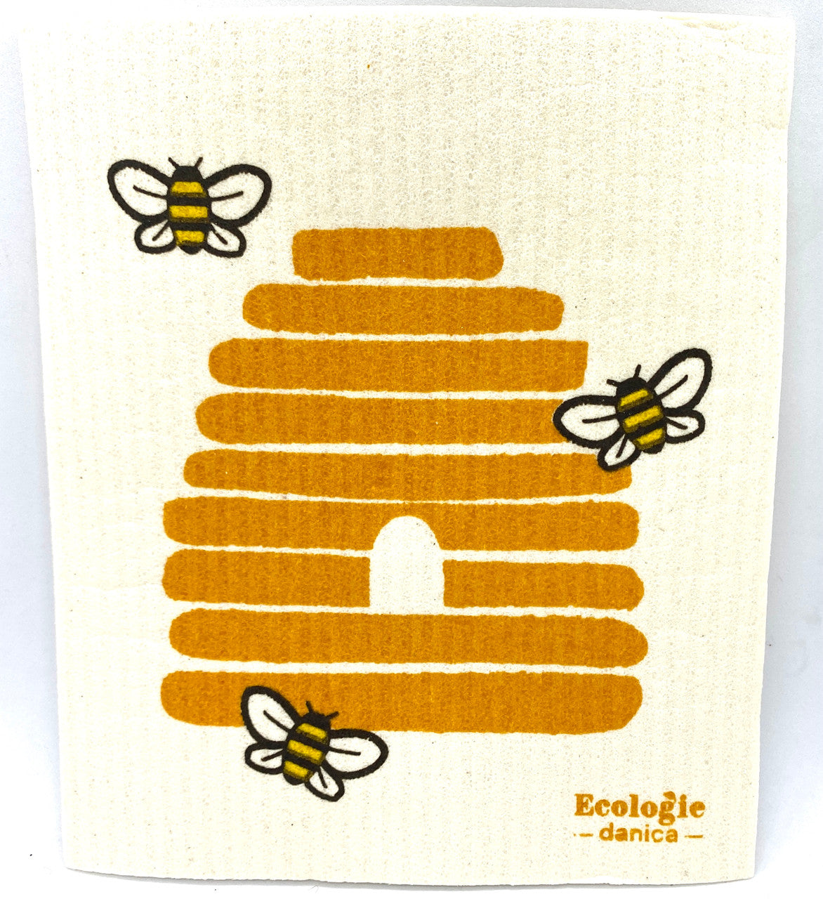 Bees Swedish Dishcloth