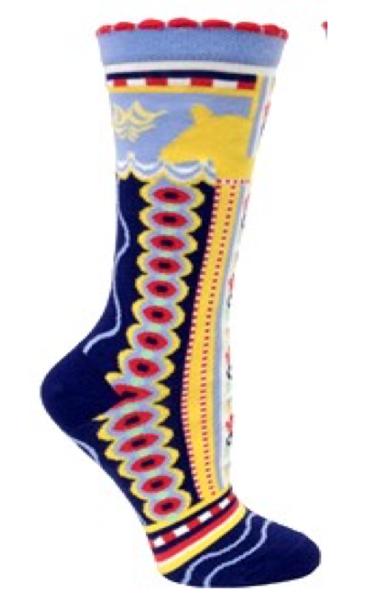 Ozone Dala Horse Socks (navy)