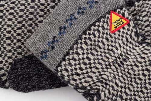 Skaftö Sot Wool Mittens (Medium)