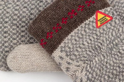 Skaftö Snö Wool Mittens (Medium)