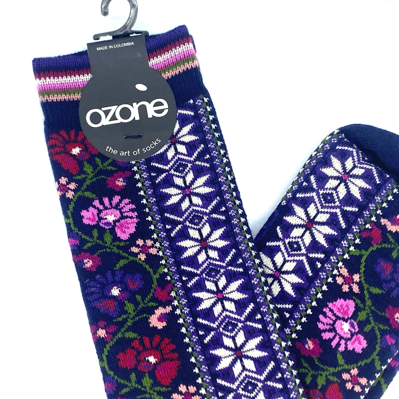 Ozone Nordic Floral Socks