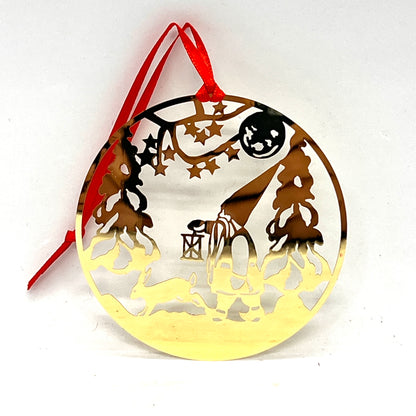 Winterland Metal Ornament