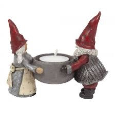 Family Håkansson Tea Light Tomten