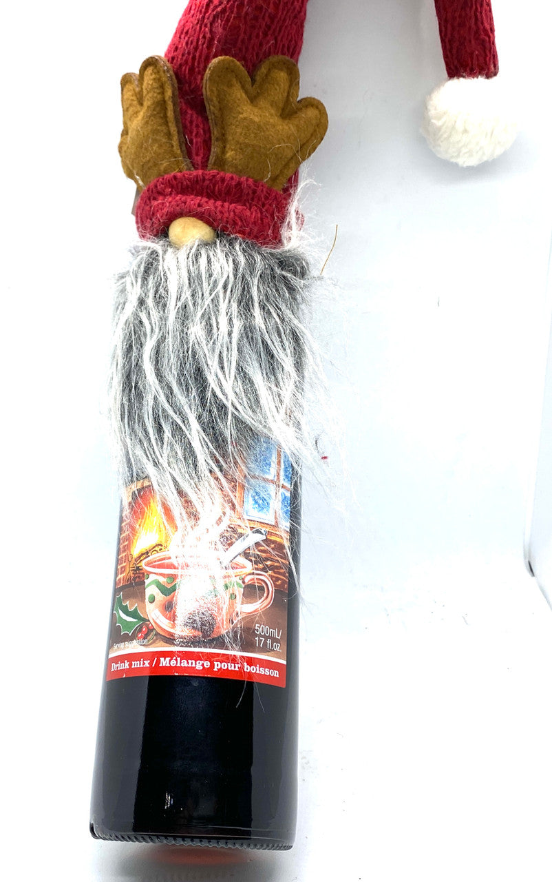 Reindeer Tomten Bottle Topper