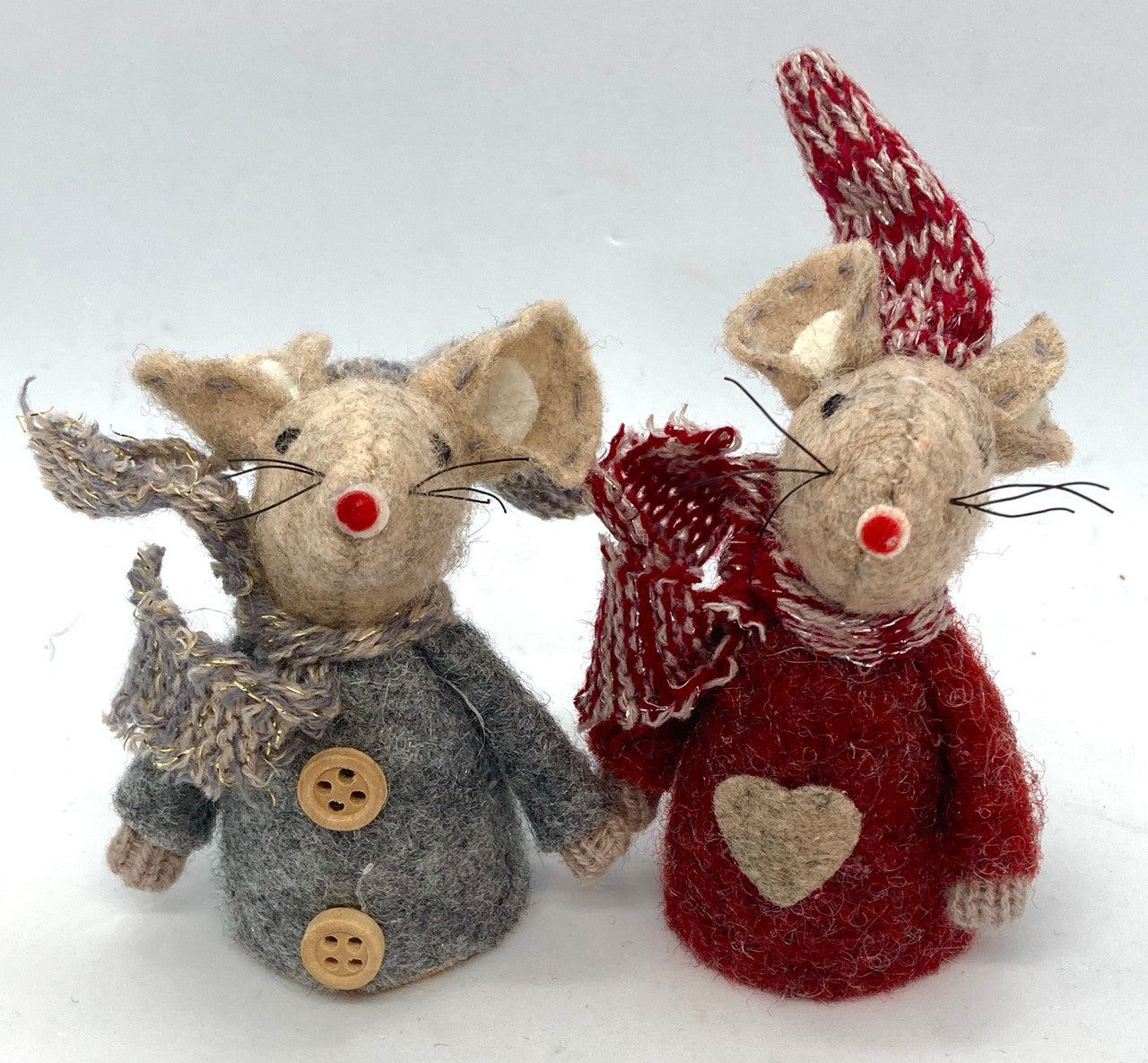 The Winter Mouse Couple