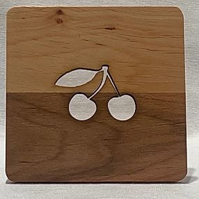 Cherry Wood Coaster