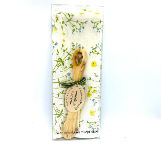 Spring Flower Spreader & Tea Towel Set
