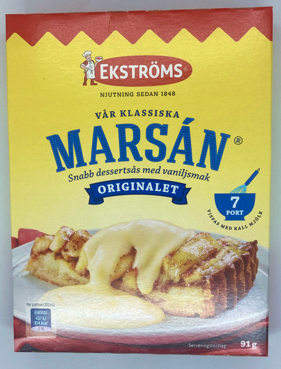 Ekströms Instant Vanilla Sauce