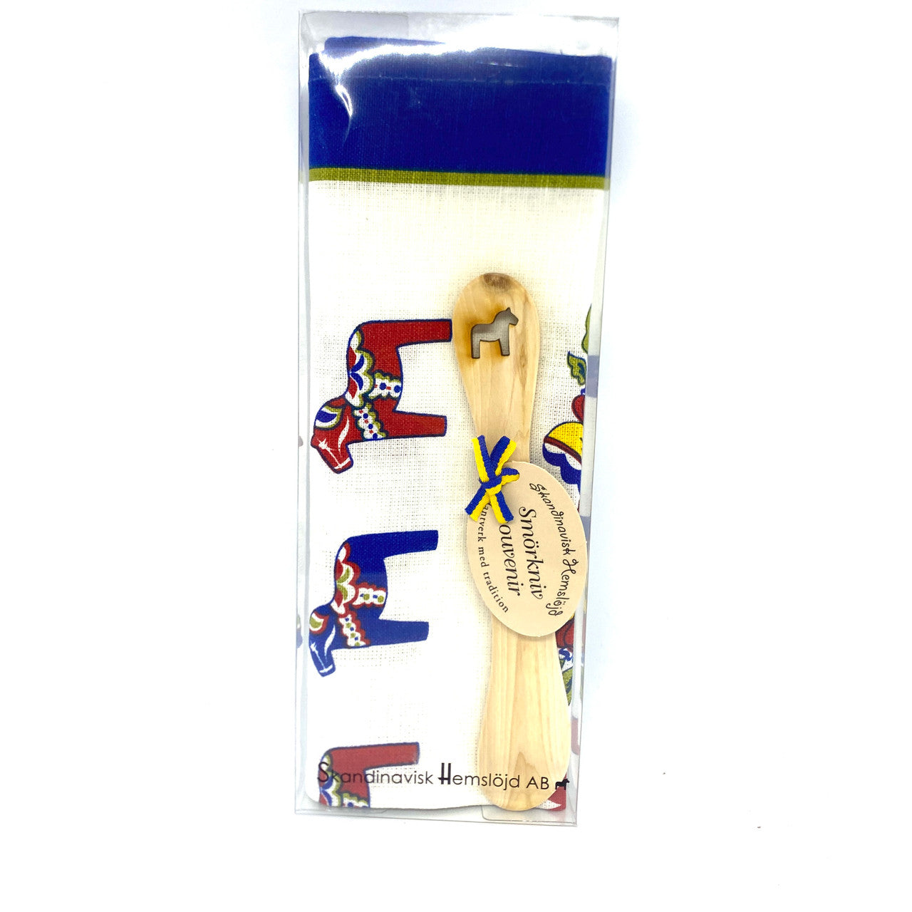 Dalahorse Spreader & Tea Towel Set