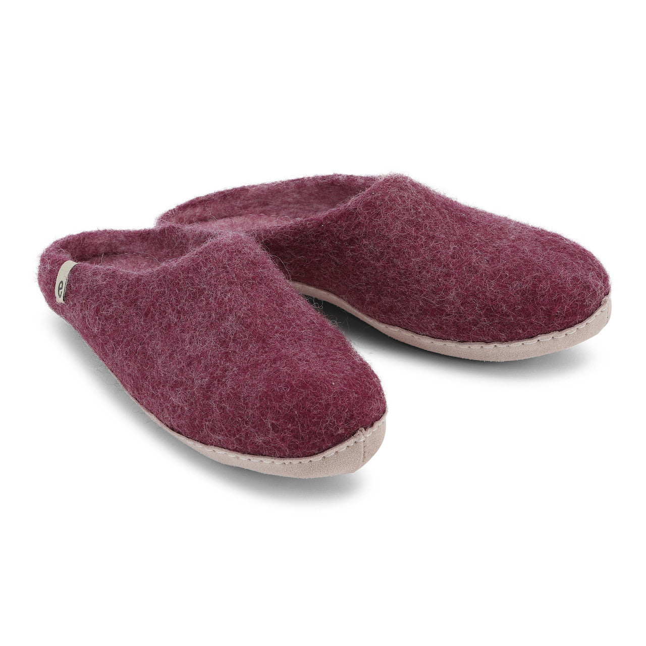 Egos Danish Slippers (bordeaux)
