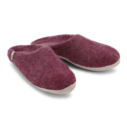 Egos Danish Slippers (bordeaux)