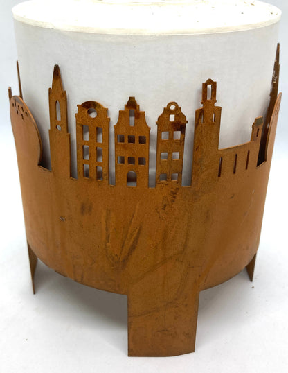 Metal Outdoor Candle Holder -Stockholm