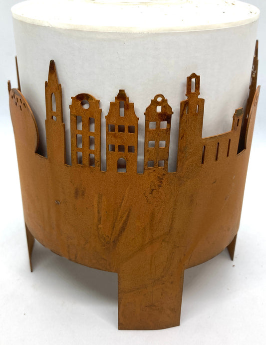 Metal Outdoor Candle Holder -Stockholm