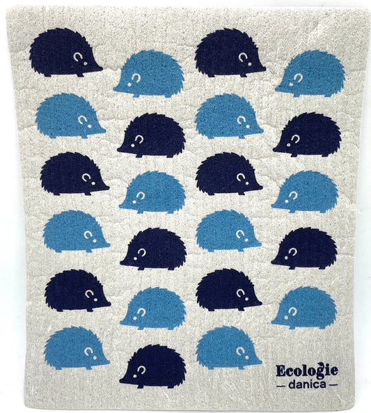 Happy Hedgehog Swedish Dishcloth