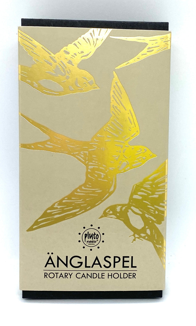 Änglaspel Swallow rotary candle holder (back)