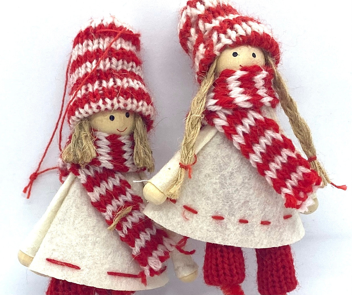 Scandinavian Sisters Ornaments