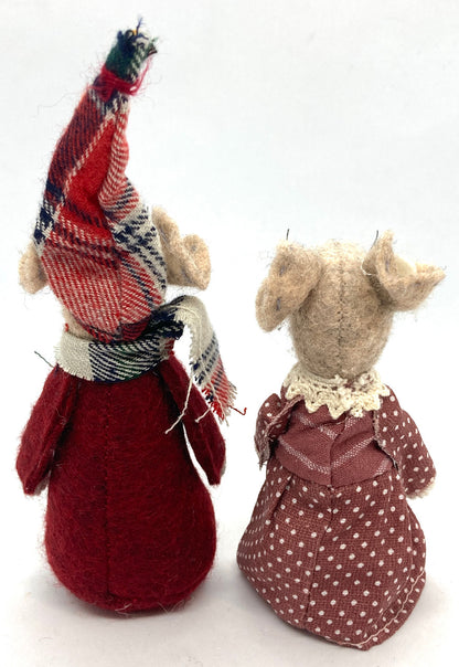 The Red Mouse Couple