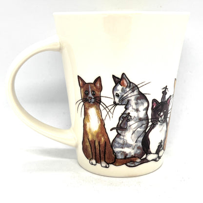 Playful Cats Coffee Mug
