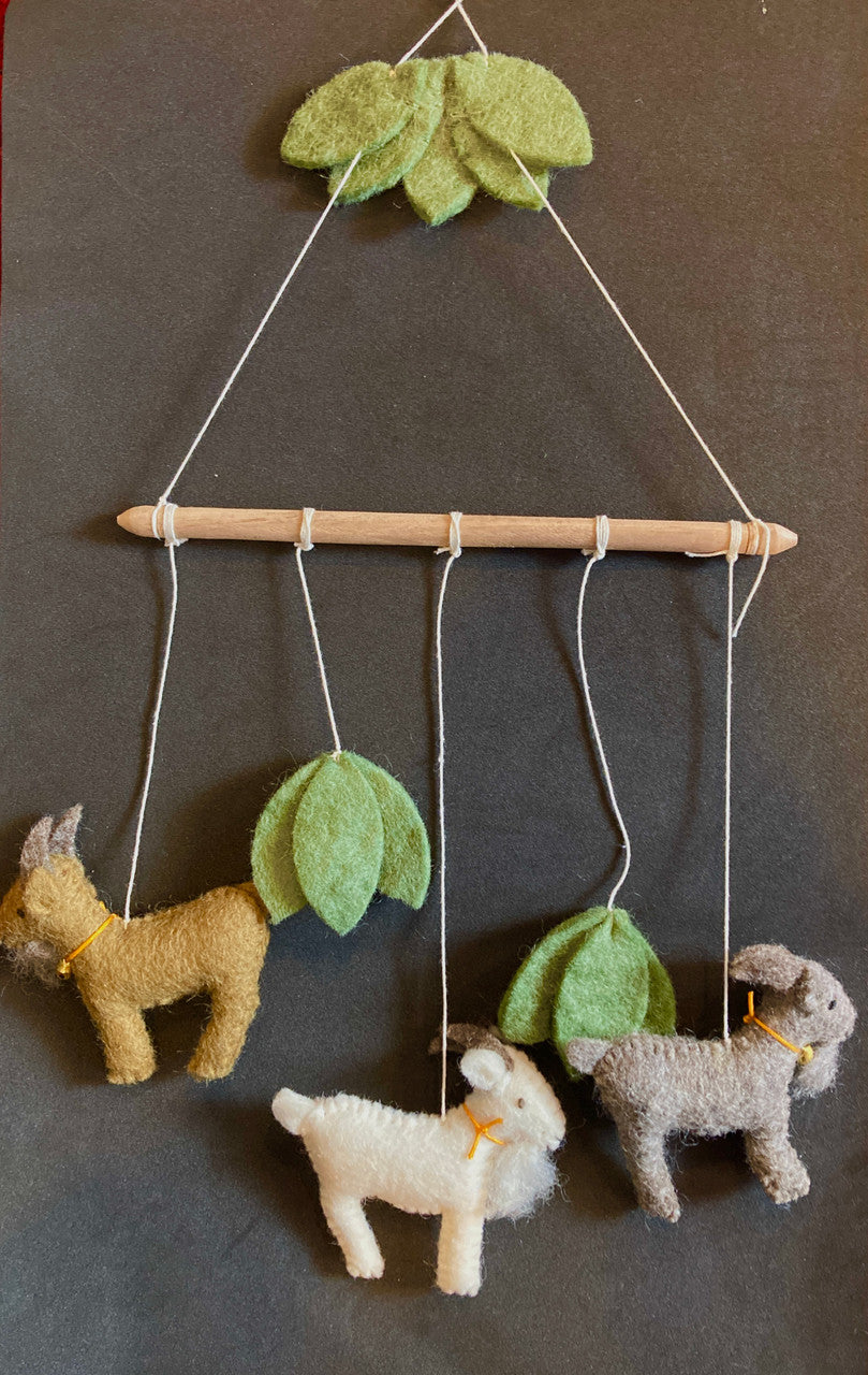 Felt Goat Mobile