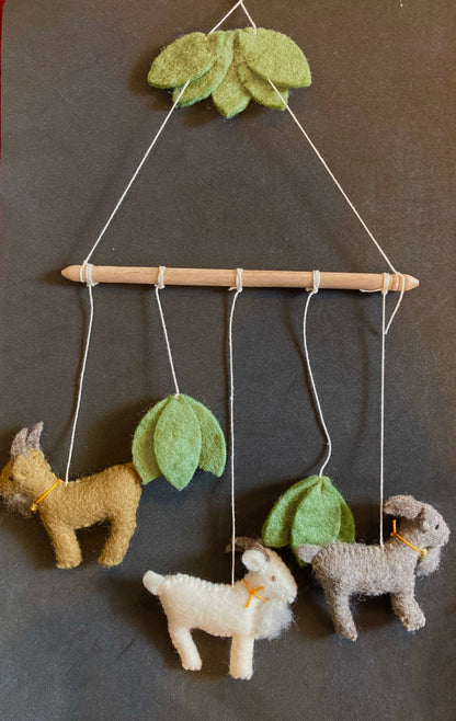 Felt Goat Mobile