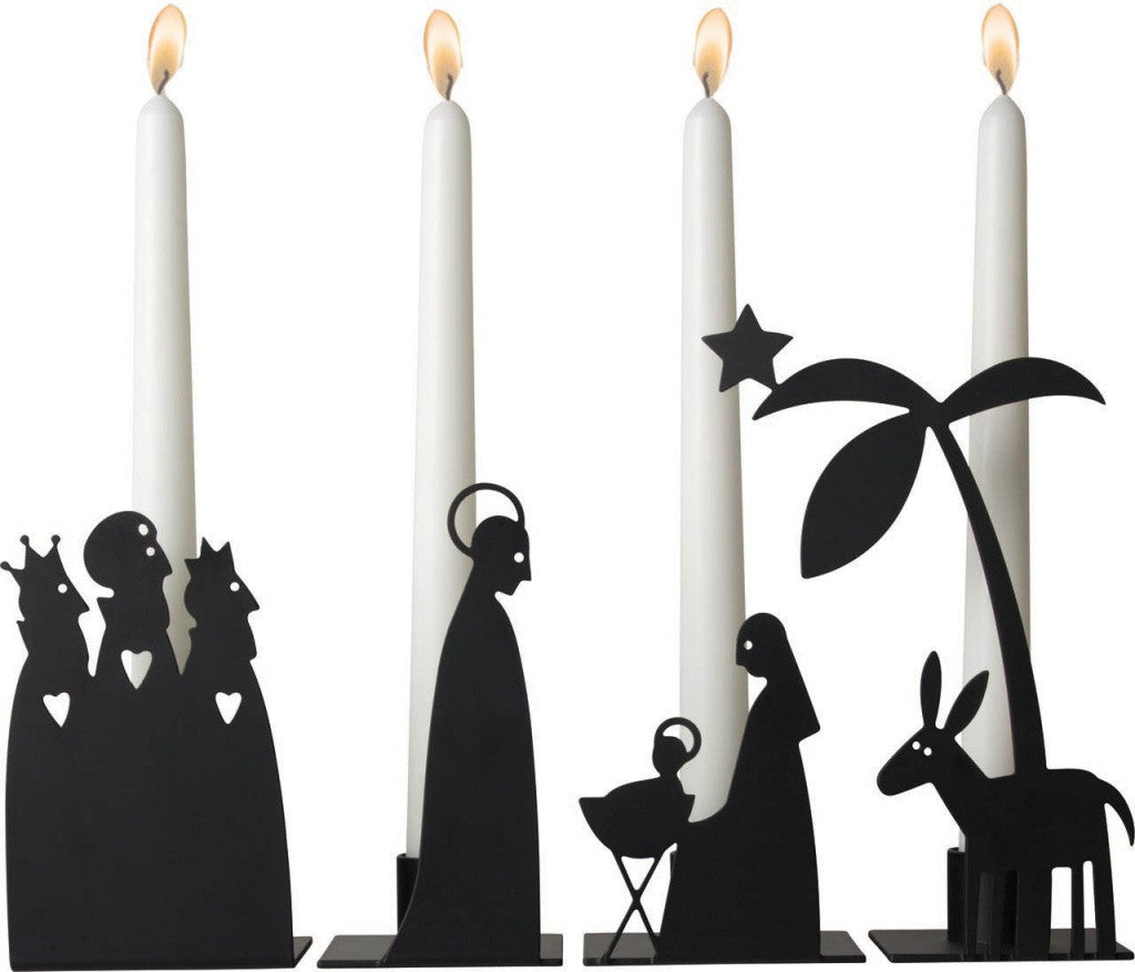 Ljusstake Nativity Candle Holders
