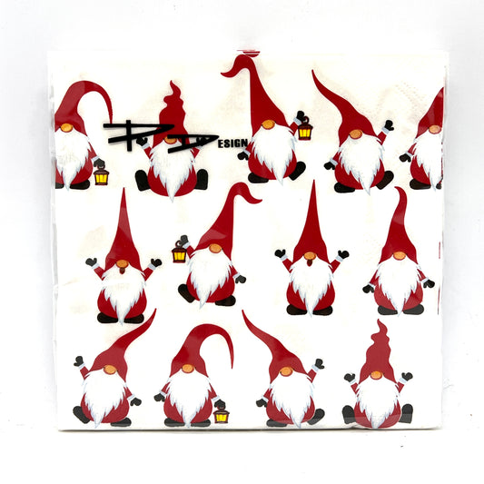 Multi Tomten Dinner Napkin