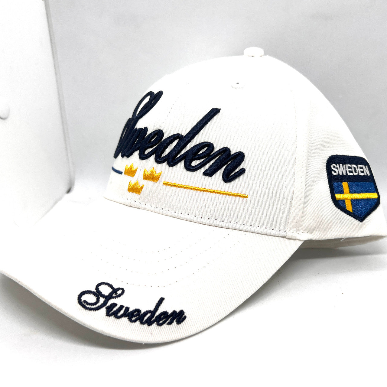 White Sweden Hat