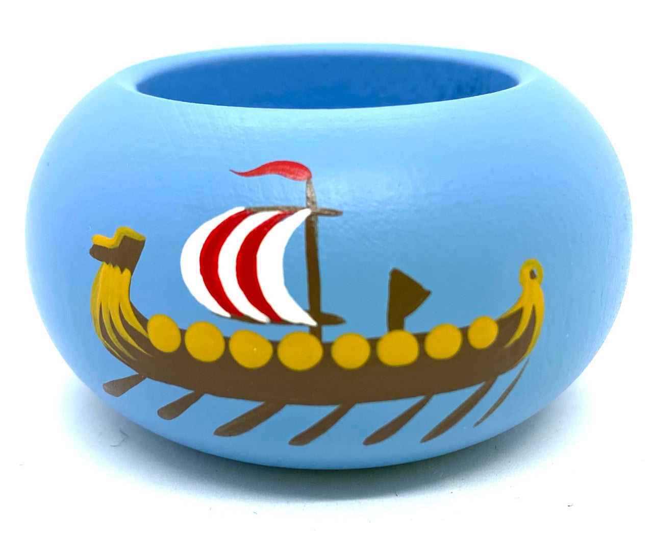 Viking Ship Tea Light Votive