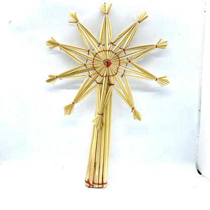 10' Swedish Straw Star Tree Topper