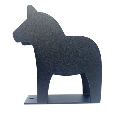 Black Dala Horse Napkin Holder