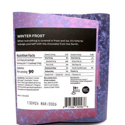 Goodio Chocolate "Winter Frost"