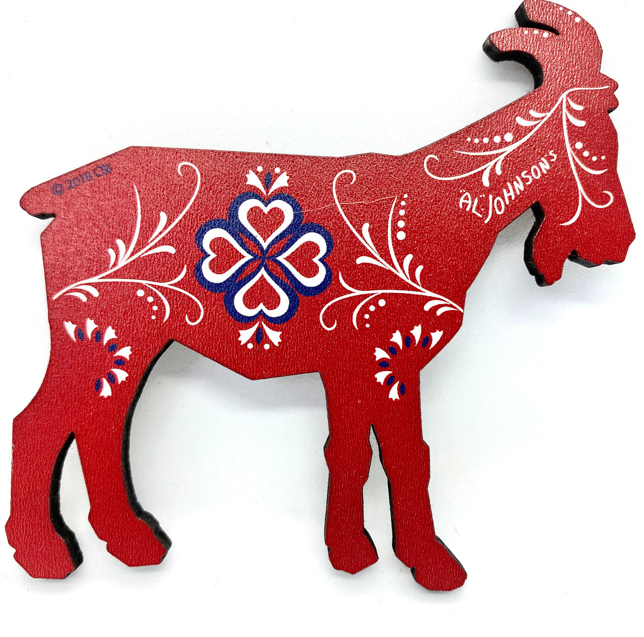 Al Johnson's Norway Red Goat Magnet