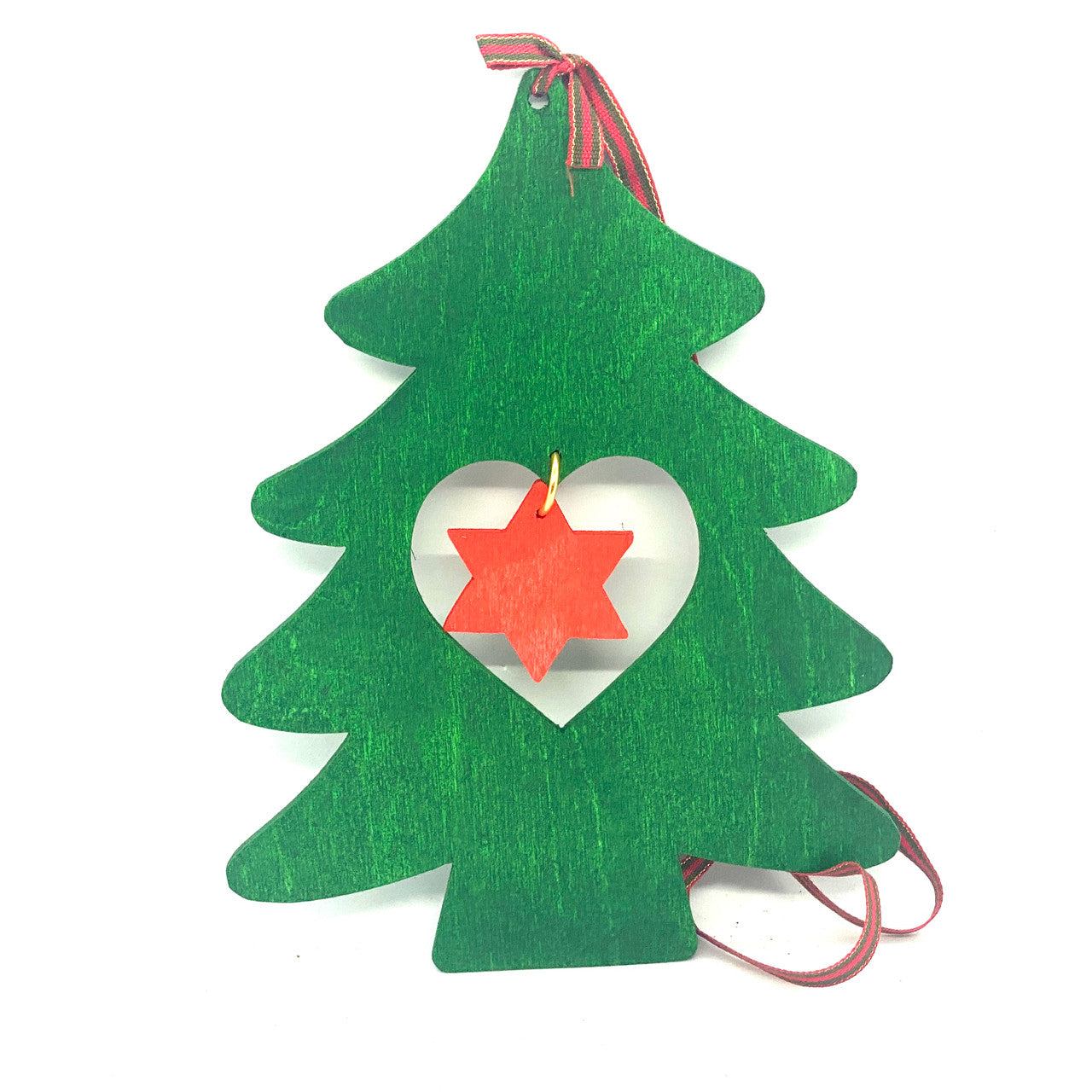 Swedish Star Wood Christmas Tree