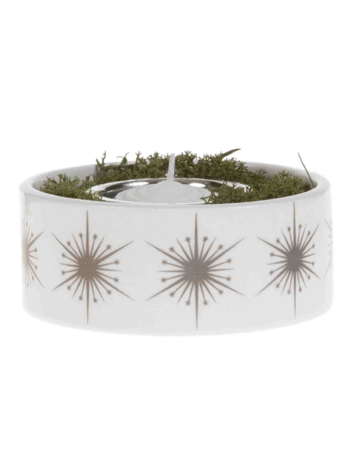 candle and foliage not included
