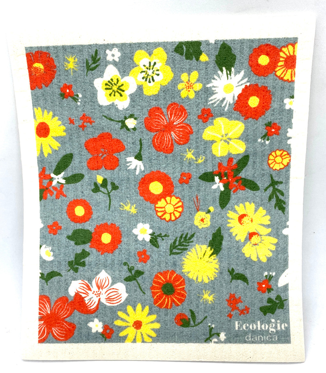 Flowers of the Month Swedish Dishcloth