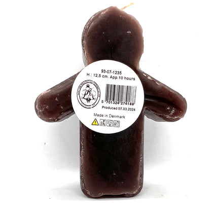 Danish Gingerbread Man Candle