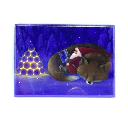 Tomten and Fox Magnet