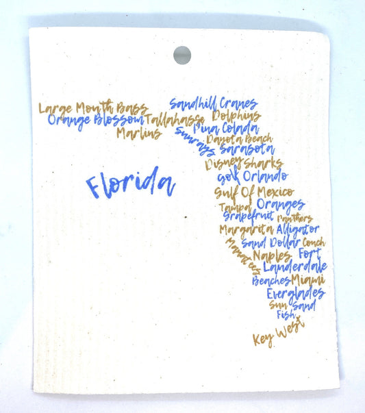 Florida Swedish Dishcloth