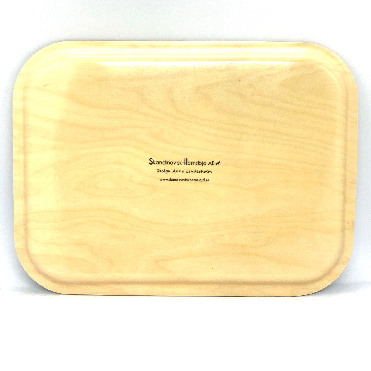 God Jul Christmas Birch Serving Tray