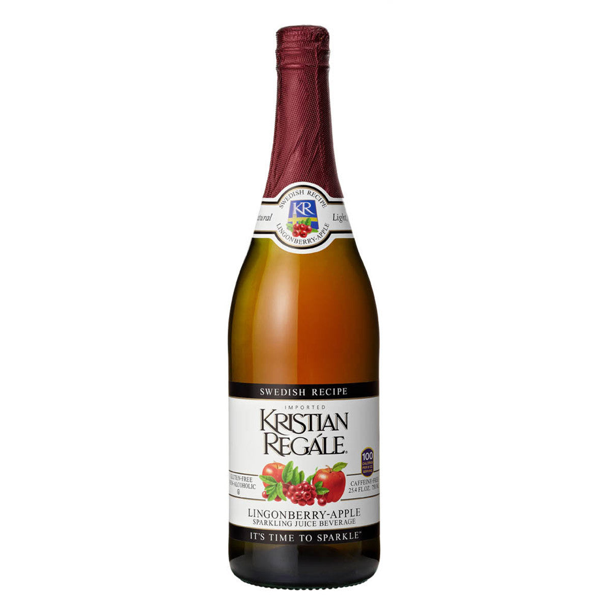 Sparkling Lingonberry Apple Juice