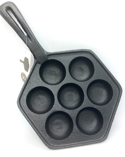 Aebleskiver Cast Iron Pan